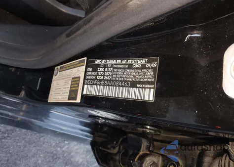 2010 Mercedes-Benz E 350 4Matic from USA, damaged, VIN WDDHF8HB8AA084463